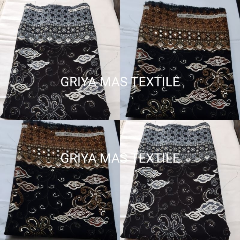Kain Batik Motif Mega Mendung Legenda Mas | Bahan bisa untuk setelan gamis seragam kemeja ecer grosi