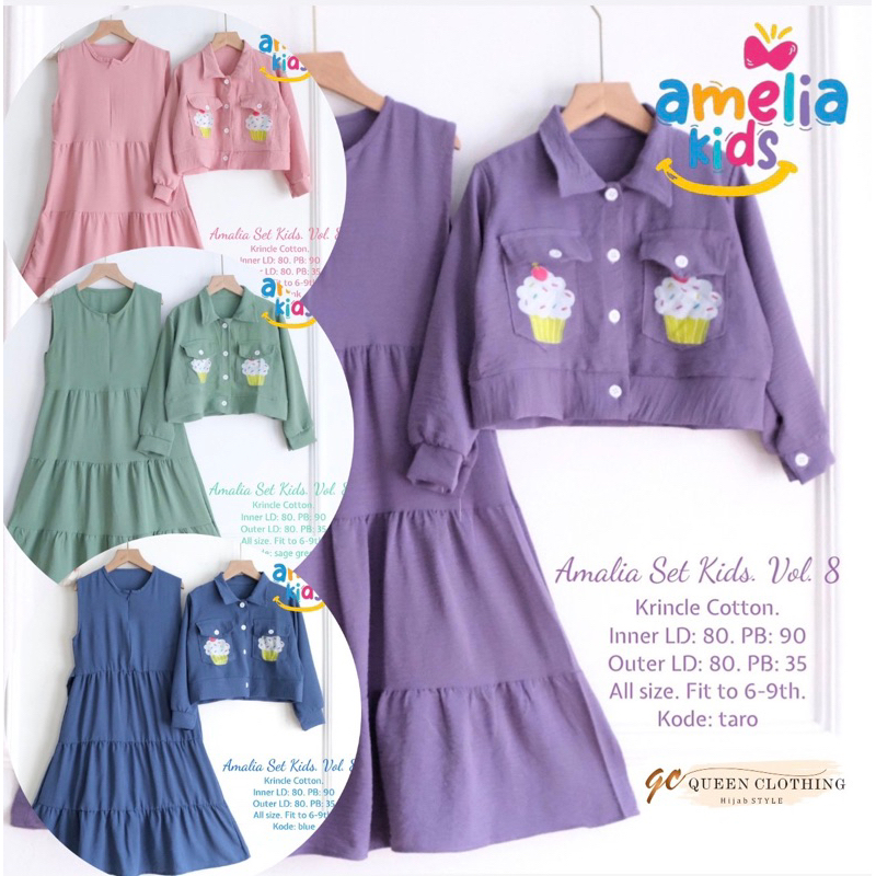 AMALIA SET KIDS || ORIGINAL BY AMELIA KIDS