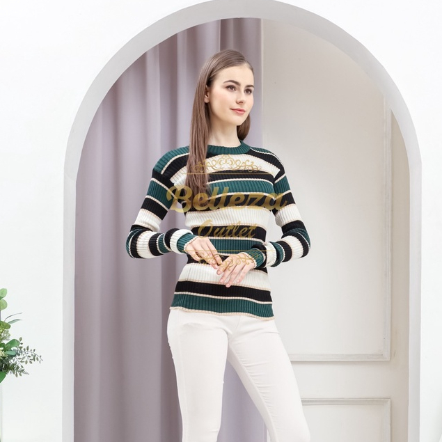 Belleza oulet baju rajut Cardigan rajut atasan wanita Bica Knit Inner premium