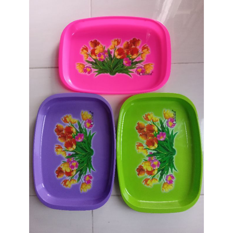 Nampan Calista Jumbo Nampan Segi Nampan Plastik