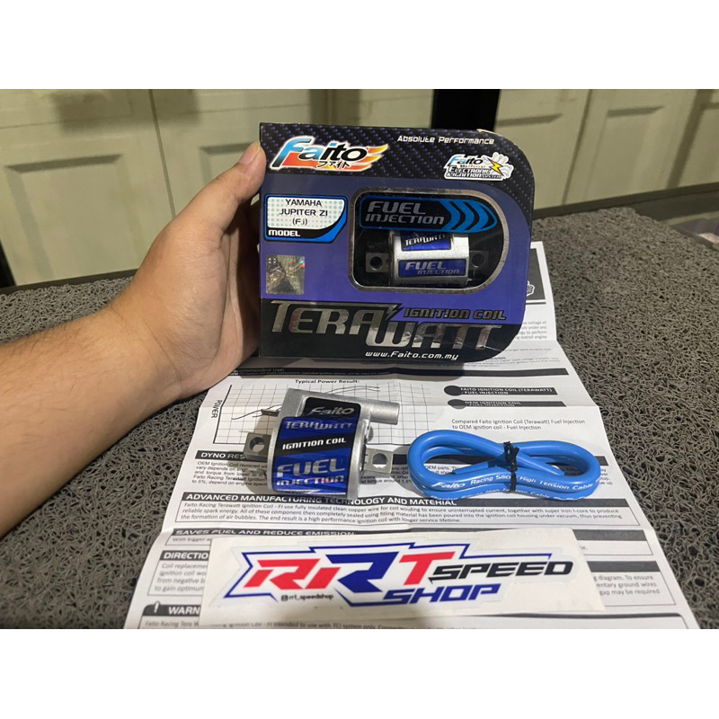 KOIL COIL FAITO RACING TERAWATT INJEKSI FI 7400 KARBURATOR UNIVERSAL