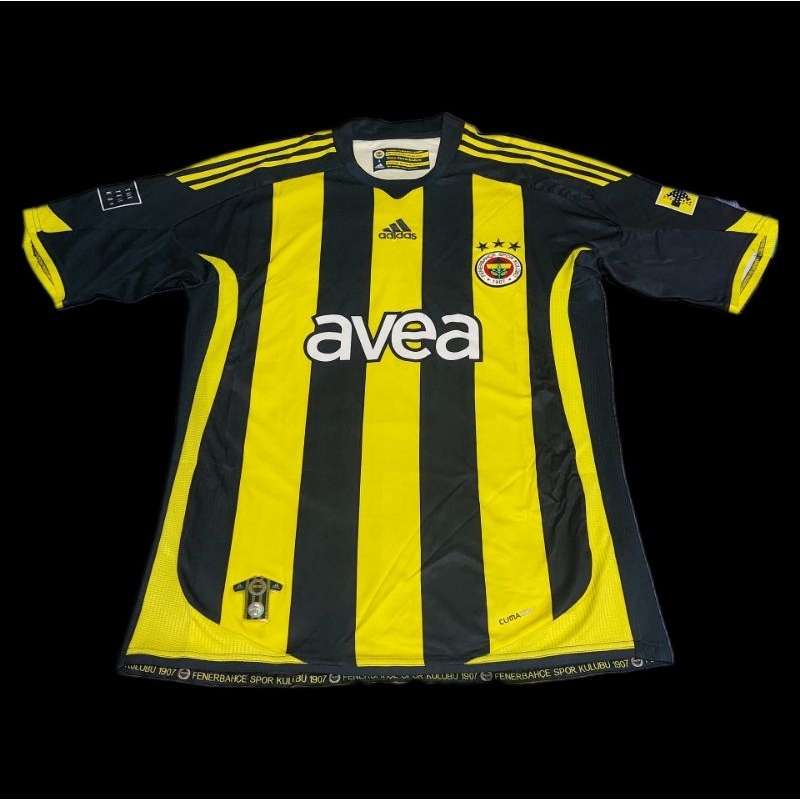 Jersey Fenerbahce Home 2009-2010 Liga Turki Original Adidas