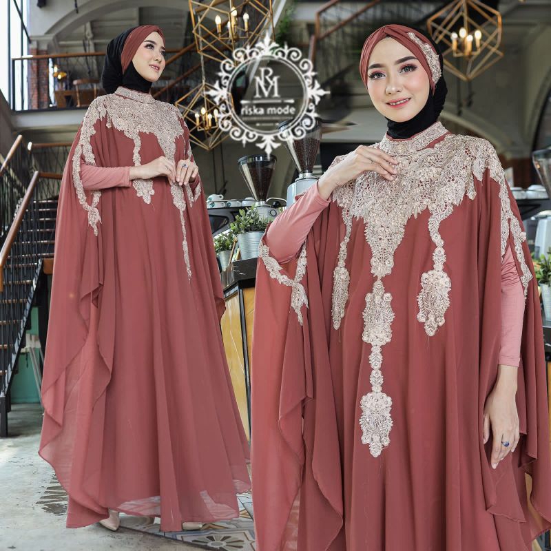 FASHION MUSLIM//KAFTAN MAHARANI//BY RISKA MODE