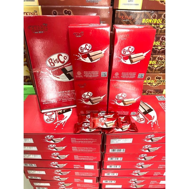 

Bisco dking biskuit salut coklat 4 pack