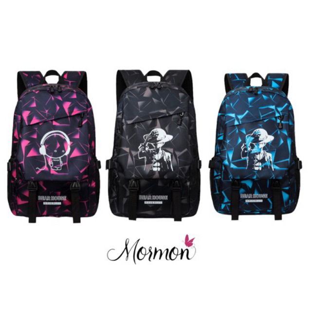 MORMON M26 - RANSEL PENY - Tas Ransel Wanita Morymony