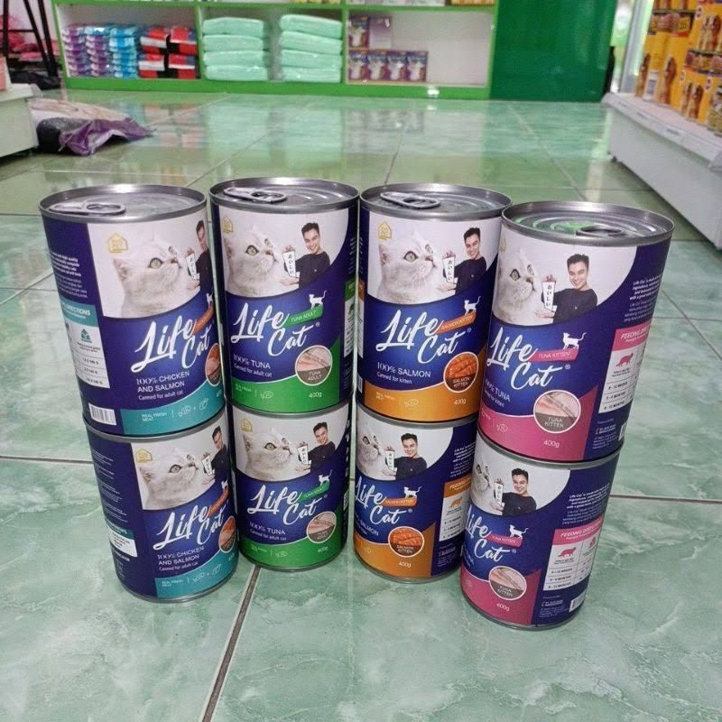Life Cat Kaleng 400 Gr Wet Food Life Cat