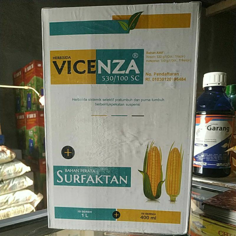 Herbisida Selektif Jagung VICENZA 630SC kemasan 1ltr