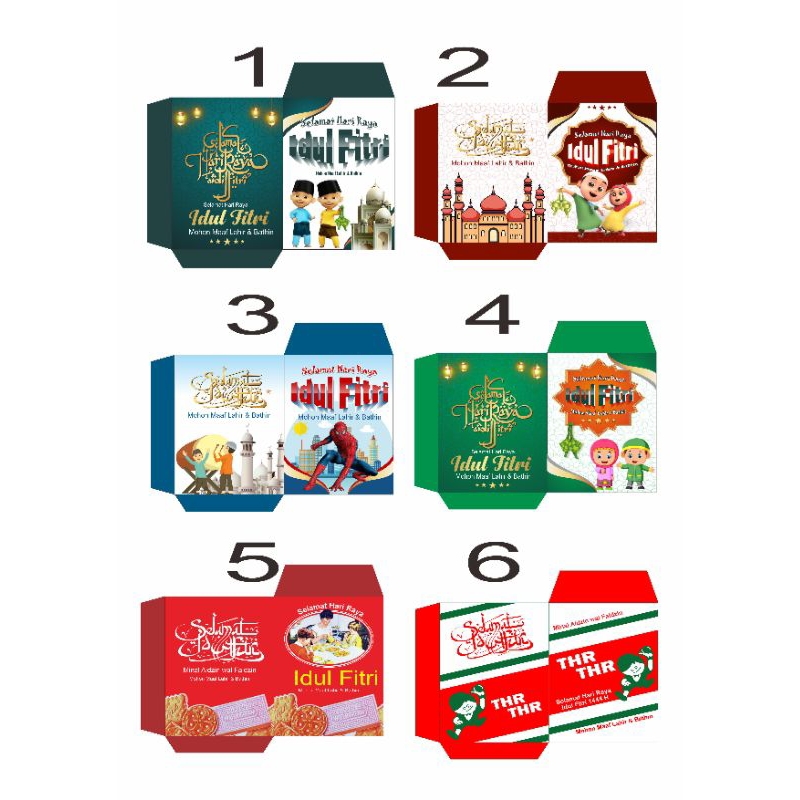 

Ampau Lebaran 2023 / Angpau Lebaran 2023 (Isi 25 Pcs)