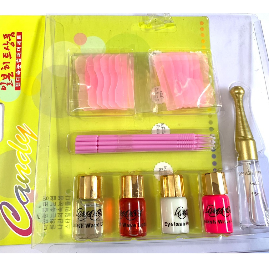 Lash lift kit bahan eyelash Lashlift Pelentik Bulumata Alami Lashlift Candy