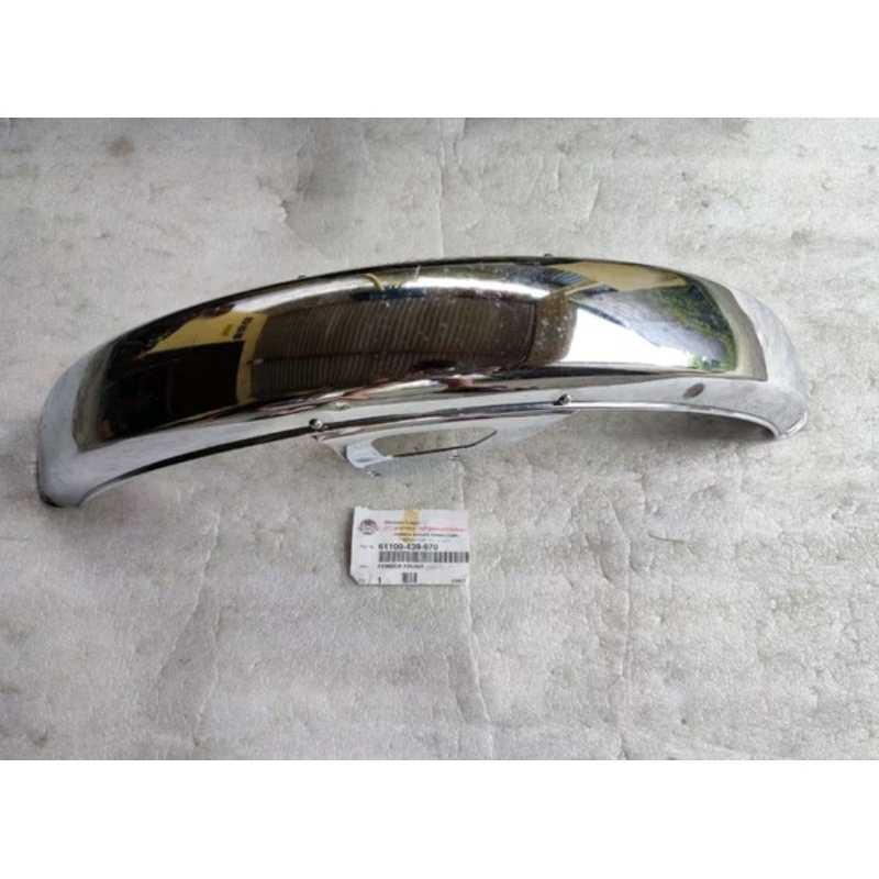 slebor depan spakbor depan honda gl100 gl125 original baru