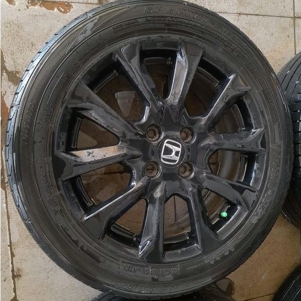 Std Velg Mobil Ring16 Bekas Murah Ban Mobil Copotan Jazz Gk5 Baut 4x100 Velg Original