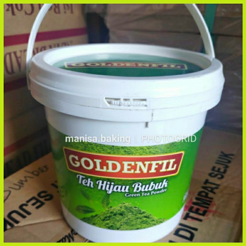 

GOLDENFIL BUBUK TEH HIJAU 500 GRAM PURE MATCHA POWDER 1 EMBER