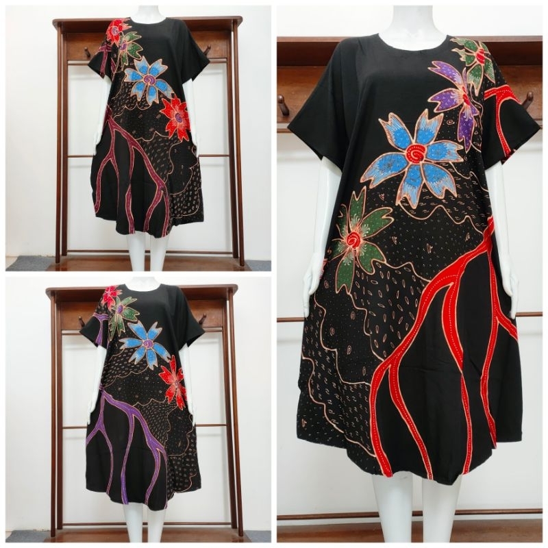 BATIK AIS Daster Kalong Batik Tulis Jumbo Ld 140 Premium Non Busui