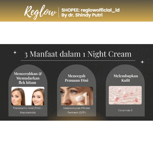 Krim Reglow Skincare Original dr Shindy Untuk Kulit Sensitif Berminyak Kering Acne Patch Penghilang Bekas Jerawat Bopeng Reg glow Ori Official Store