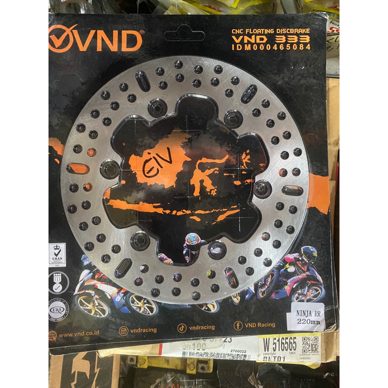 piringan disc break belakang ninja RR vnd