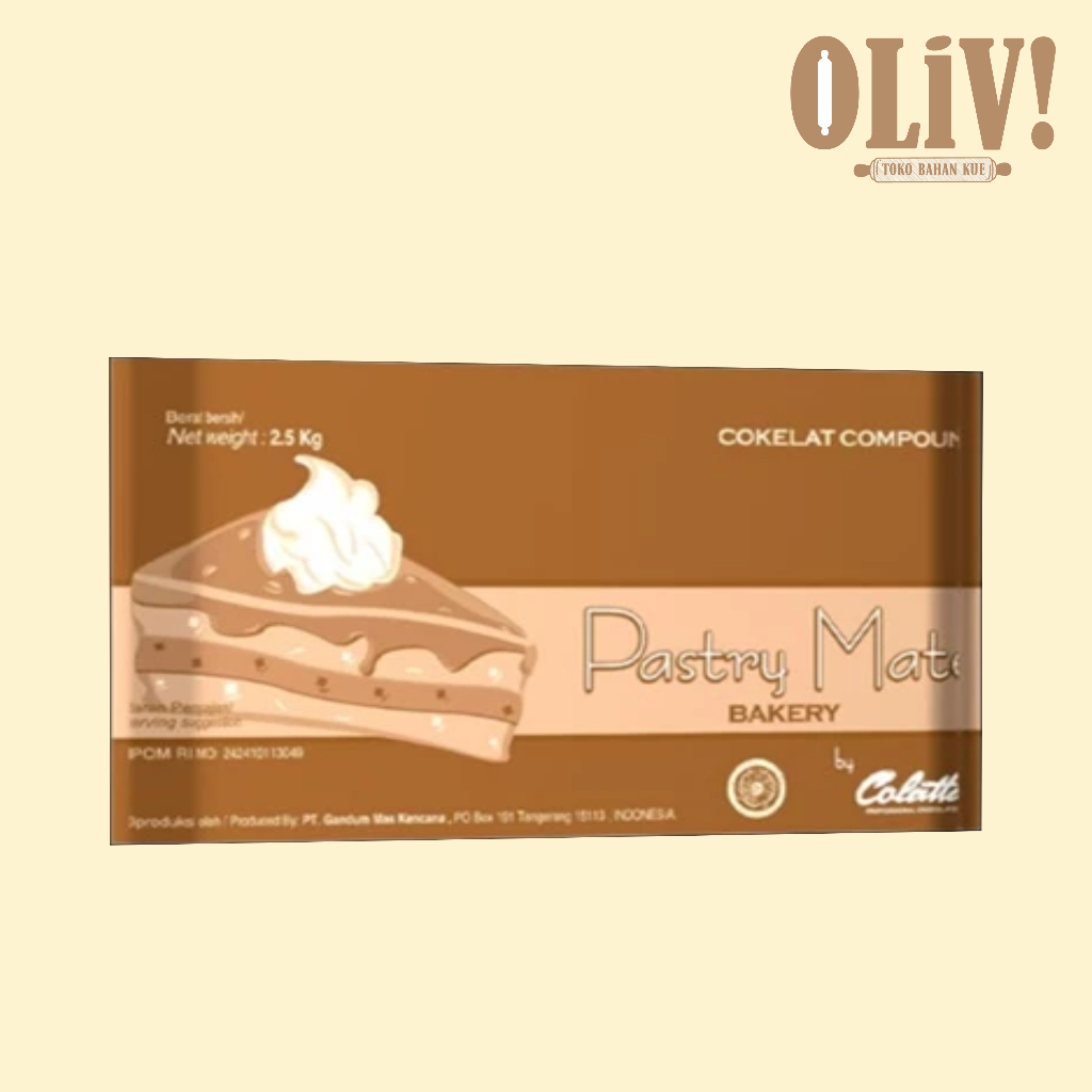 

Colatta Pastry Mate Bakery Chocolate Compound Dark 1kg