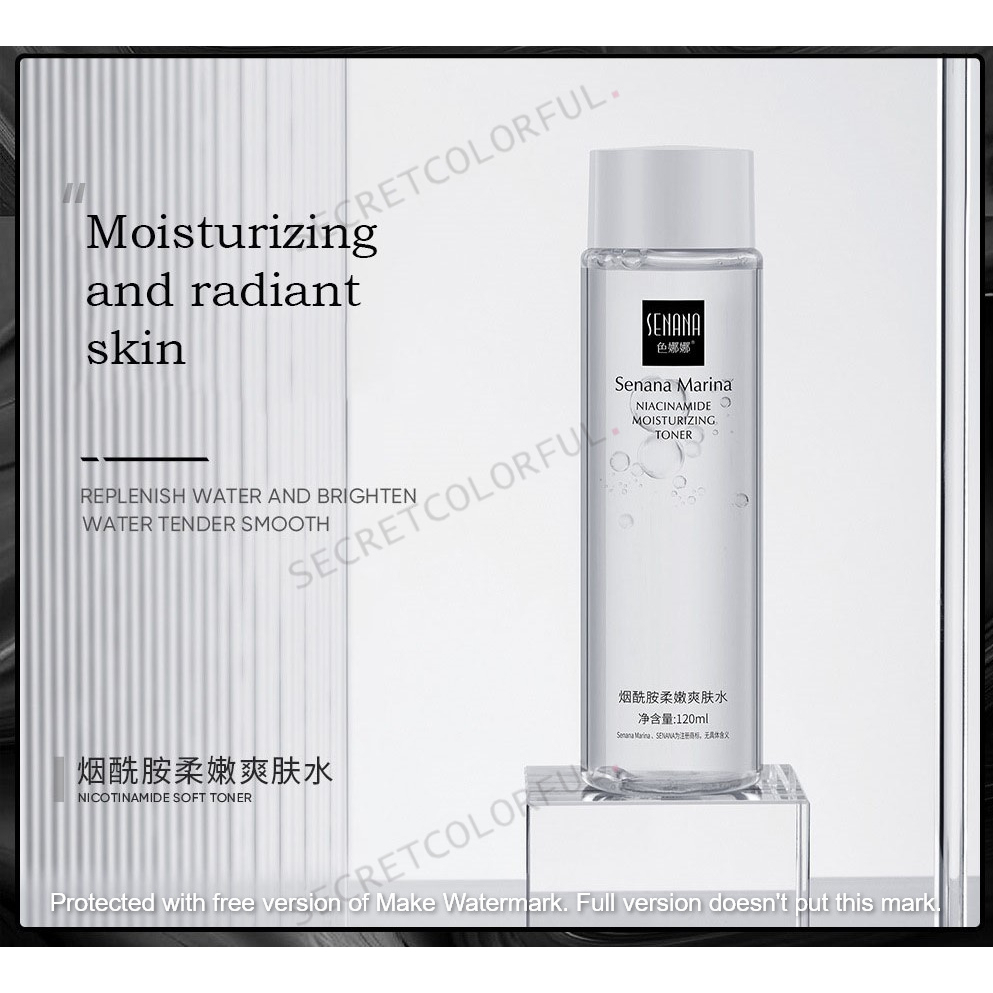 SENANA MARINA Niacinamide Moisturizinng Toner（ Melembabkan )