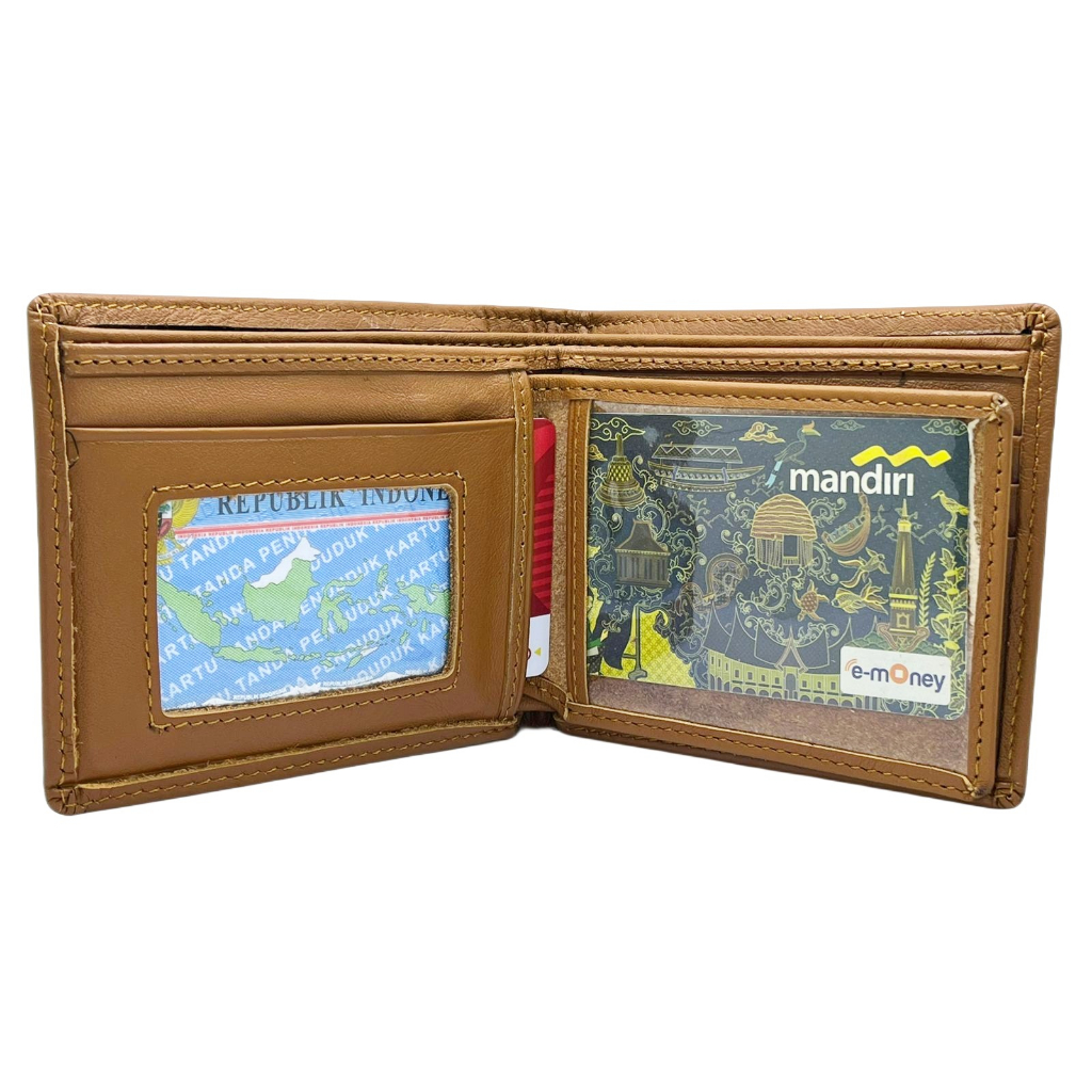 Dompet Lipat Pria Mortega Kulit Asli / Premium Leather - A-10