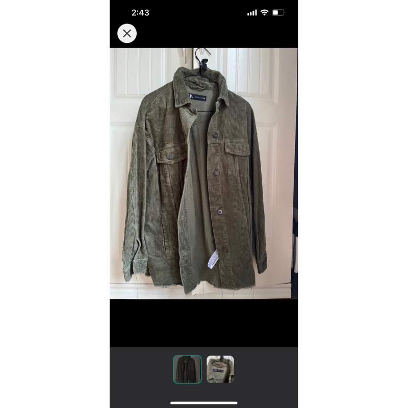 Zara corduroy jacket