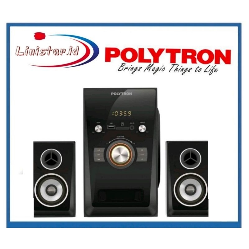 POLYTRON PMA-9501/-FMB SPEAKER POLYTRON PMA 9501 / PMA9501 [BLUETOOTH / AUX / USB / KARAOKE