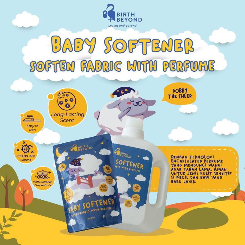 Birth Beyond Softener 3,2 L 3200 ml Pelembut Pakaian Bayi