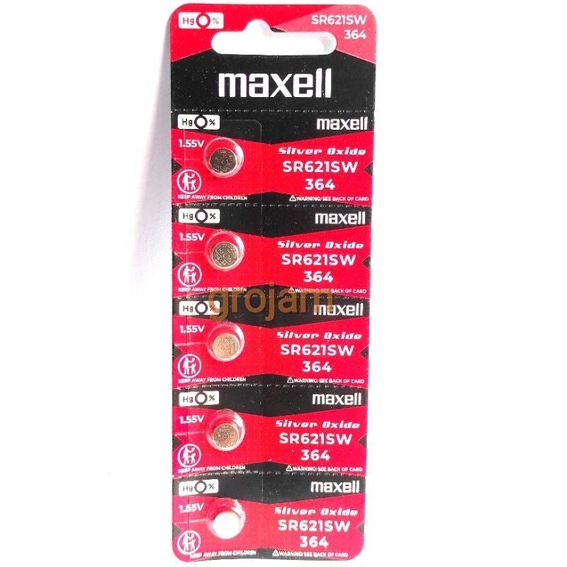 Battery Baterai Maxell 364 621 Maxell 377 626 Maxell 371 920 Original