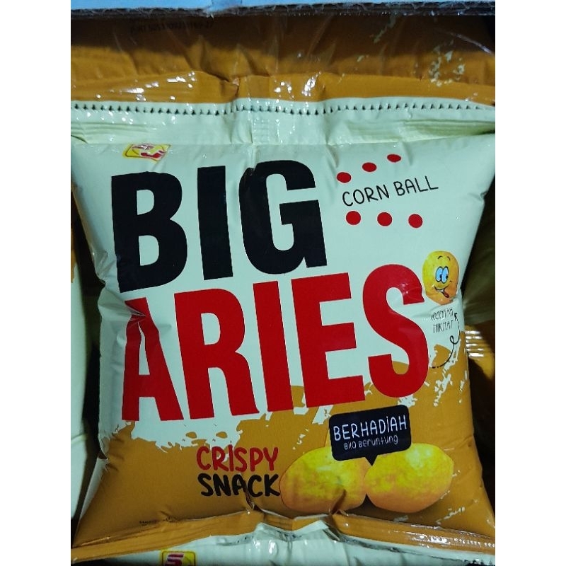 

snack BIG ARIES (10 bungkus)terbaru BERHADIAH..