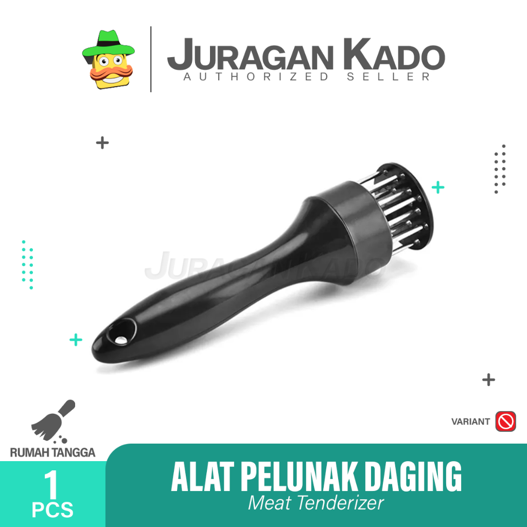 Alat Pelunak Pelembut Daging Alat Dapur Pengempuk Meat Tenderizer Pencacah Daging Manual