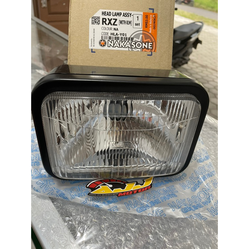 LAMPU DEPAN REFLEKTOR LAMPU DEPAN RXZ MILLE RXZ LAMA IMPORT MALAYSIA