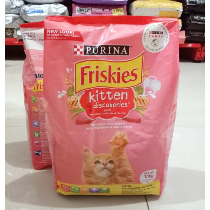 Friskies kitten Discoveries 1,1kg Freshpack Paket 1box 6pcs