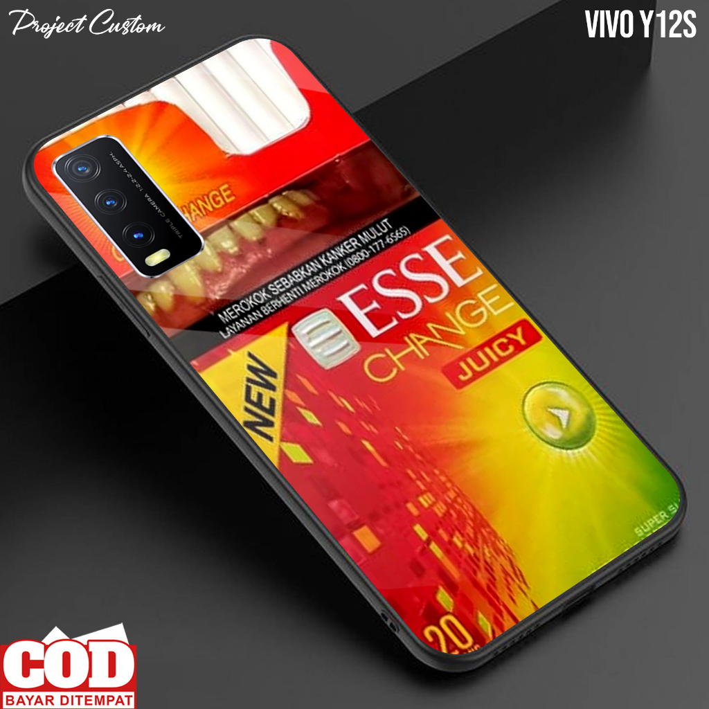 Case Hp VIVO Y12S - Casing VIVO Y12S Terbaru [ ESS-02 ] Softcase Hp VIVO Y12S - Silikon Hp VIVO Y12S