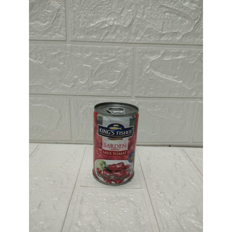 

sarden Kingfisher tomato sauce / saus tomat mini 155 gr