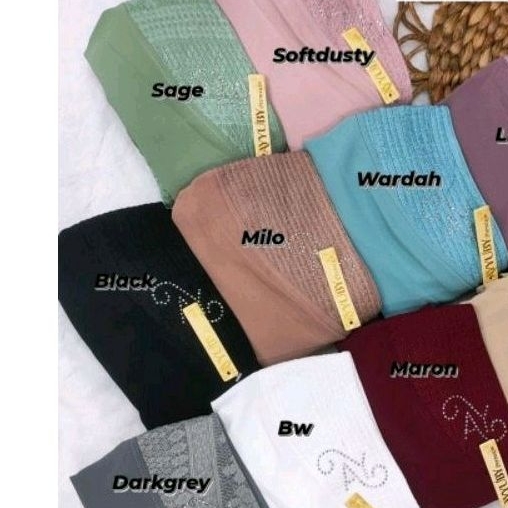 HIJAB INSTAN HOODIE MARITA BRUKAT ORI AYYUBY