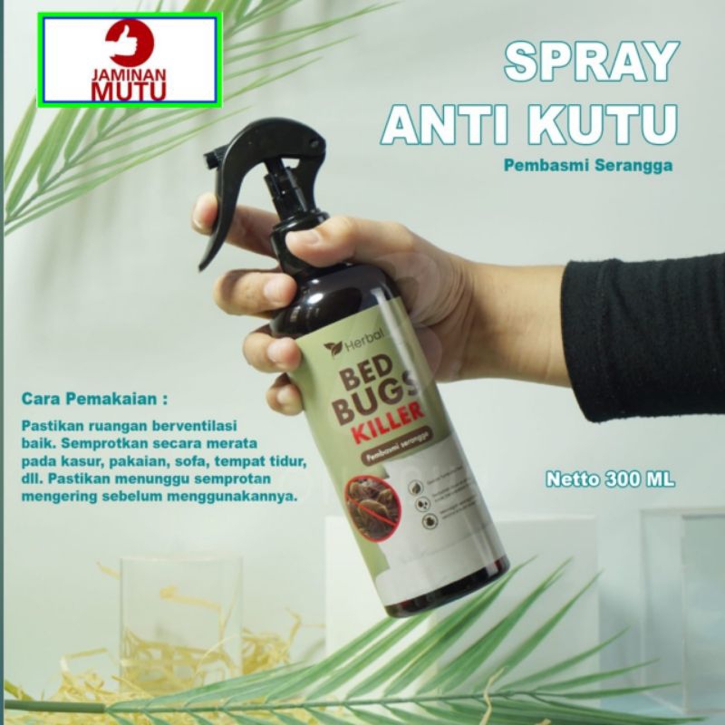 Obat Anti Kutu Semprotan Pembasmi Tungau Spray Anti Kutu &amp; Serangga 250ml Ampuh