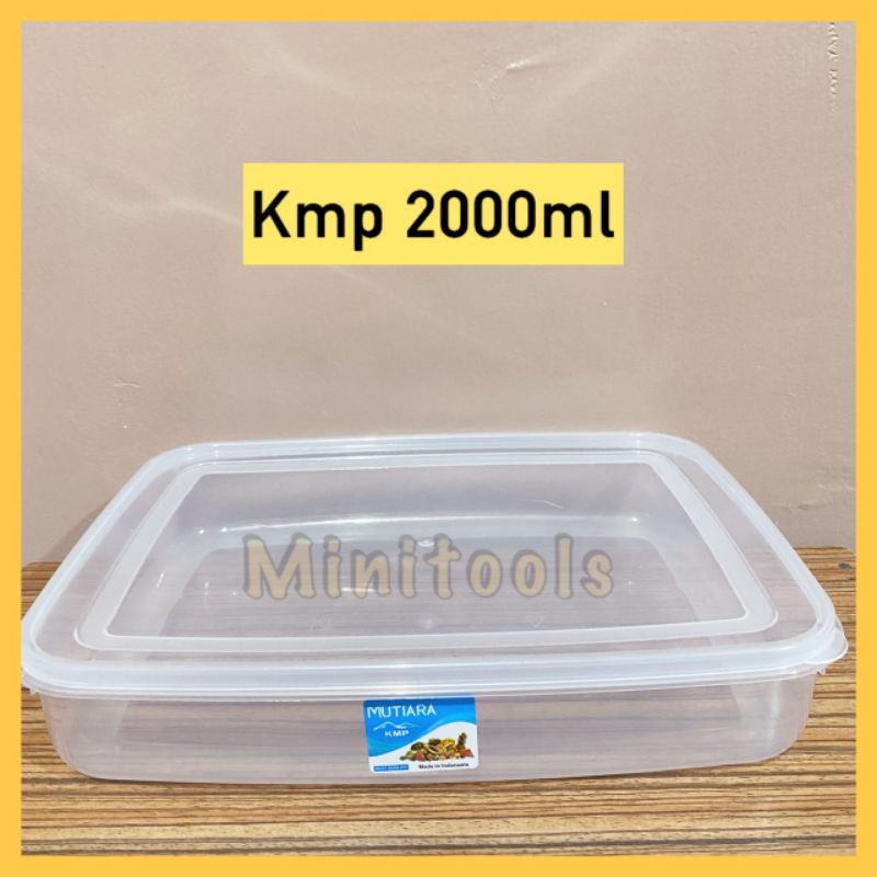 Kotak KMP 2000ml / Foodbox 2000ml / Kotak Plastik 2000ml