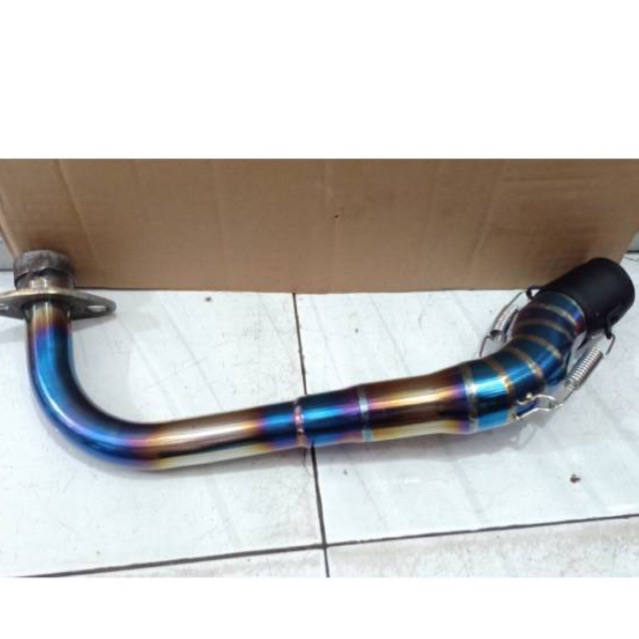 Leher knalpot pelangi Mio sporty , mio smile , mio soul