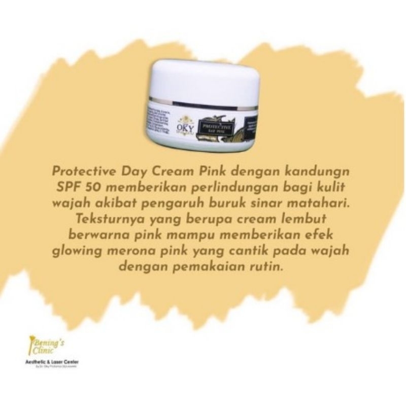 Protective Day Pink Benings Clinic By Dr.Oky Pratama Sunscreen Bening Spf 50 Bening's