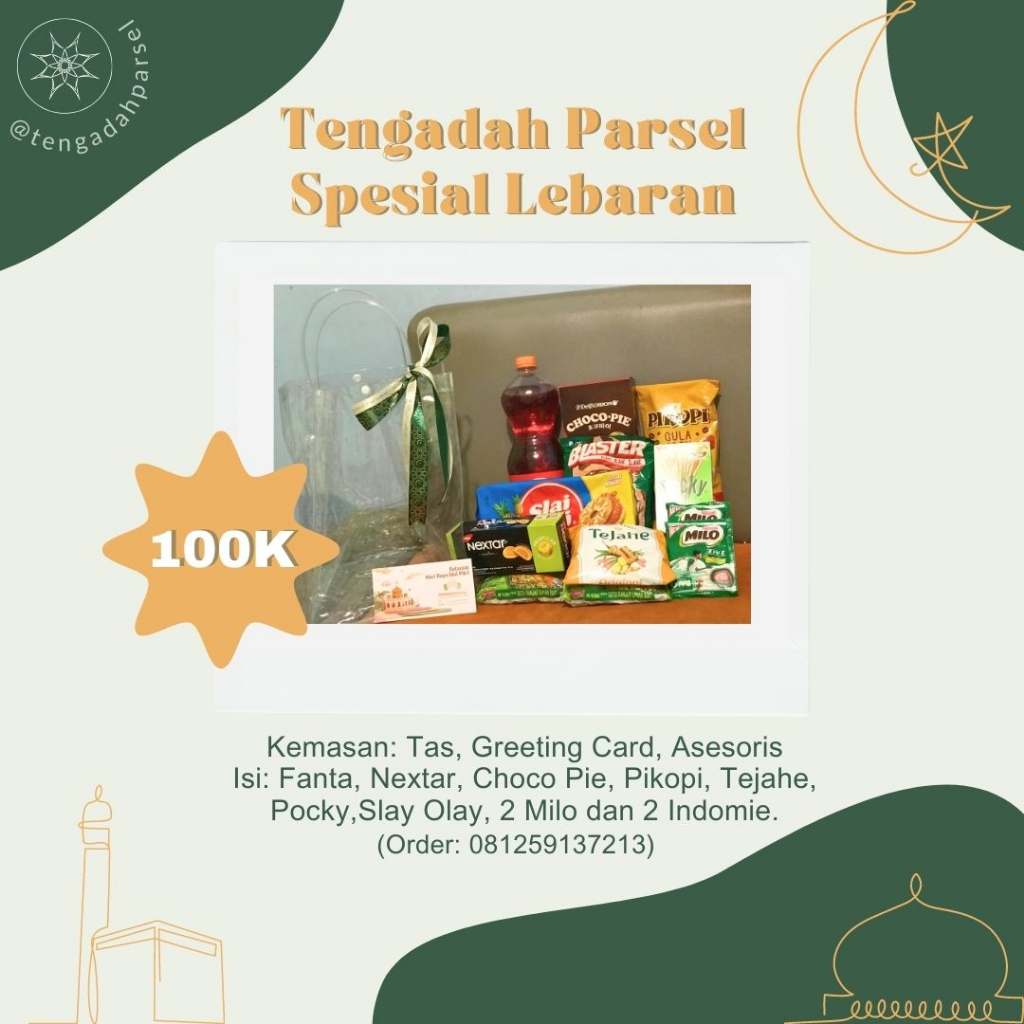 

Parsel Lebaran Kemasan Tas Transparan