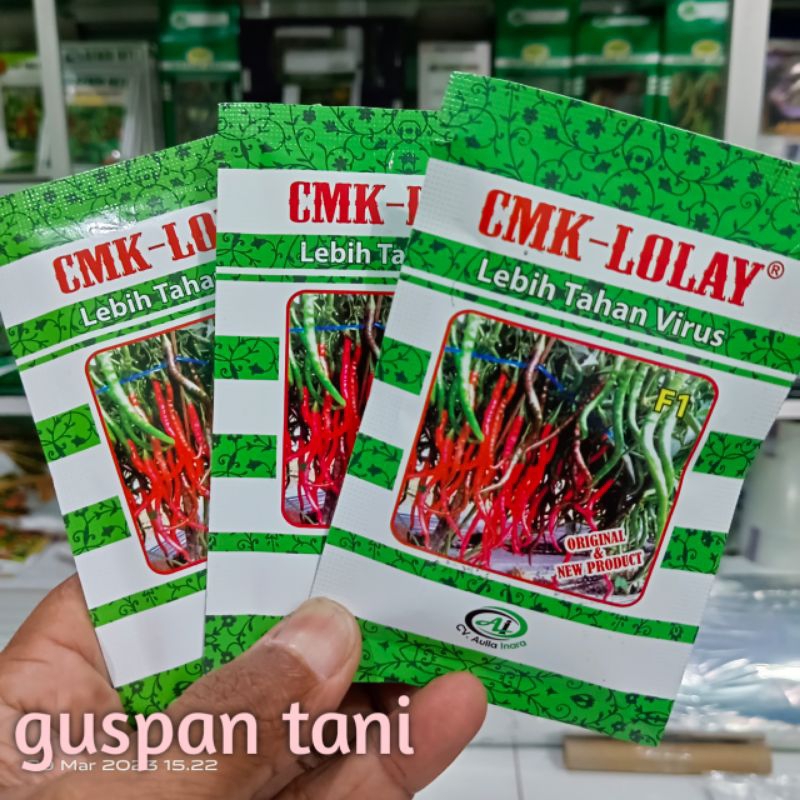 CABAI CMK-LOLAY CABE CMK-LOLAY Cabe Merah Kriting uk 10grm original pabrik