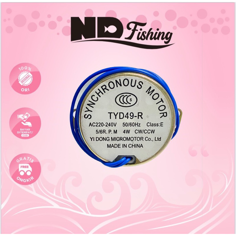 Dinamo khusus wrapping joran 5/6rpm / dinamo termurah / dinamo 5/6rpm / dinamo joran