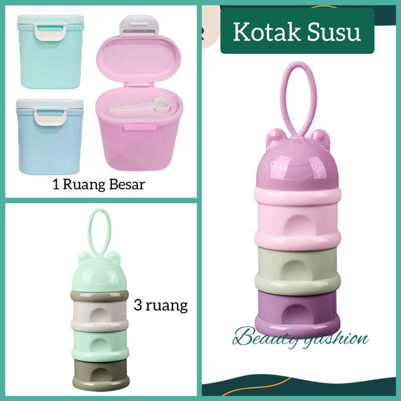 Kotak tempat Susu bayi Portable anti tumpah 800ml