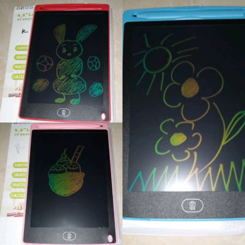 

Papan tulis LCD Drawing Writing tablet 8,5 inc
