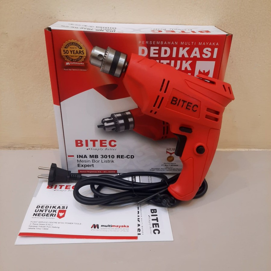 Mesin Bor Listrik Bitec DM 3010 RE-CD