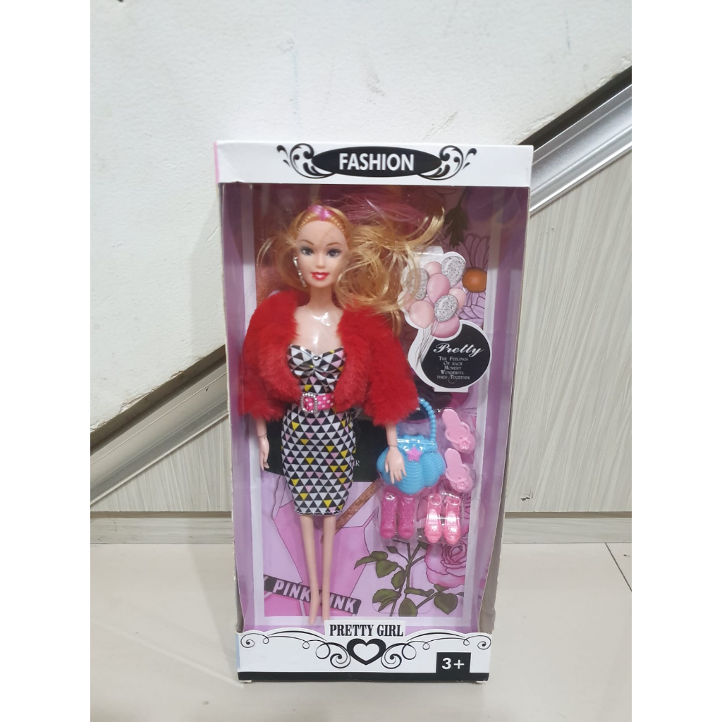 MAINAN ANAK PEREMPUAN BONEKA FASHION PRETTY GIRL