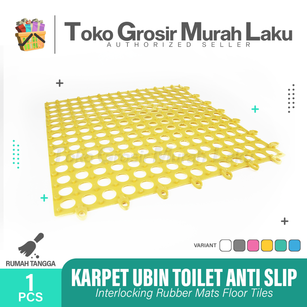 KARPET KARET KAMAR MANDI ANTI SLIP KESET LANTAI TOILET  ANTI LICIN