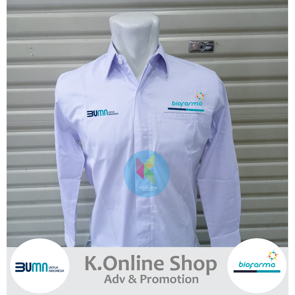 kemeja bumn untuk indonesia biofarma seragam bumn untuk indonesia biofarma baju bumn untuk indonesia
