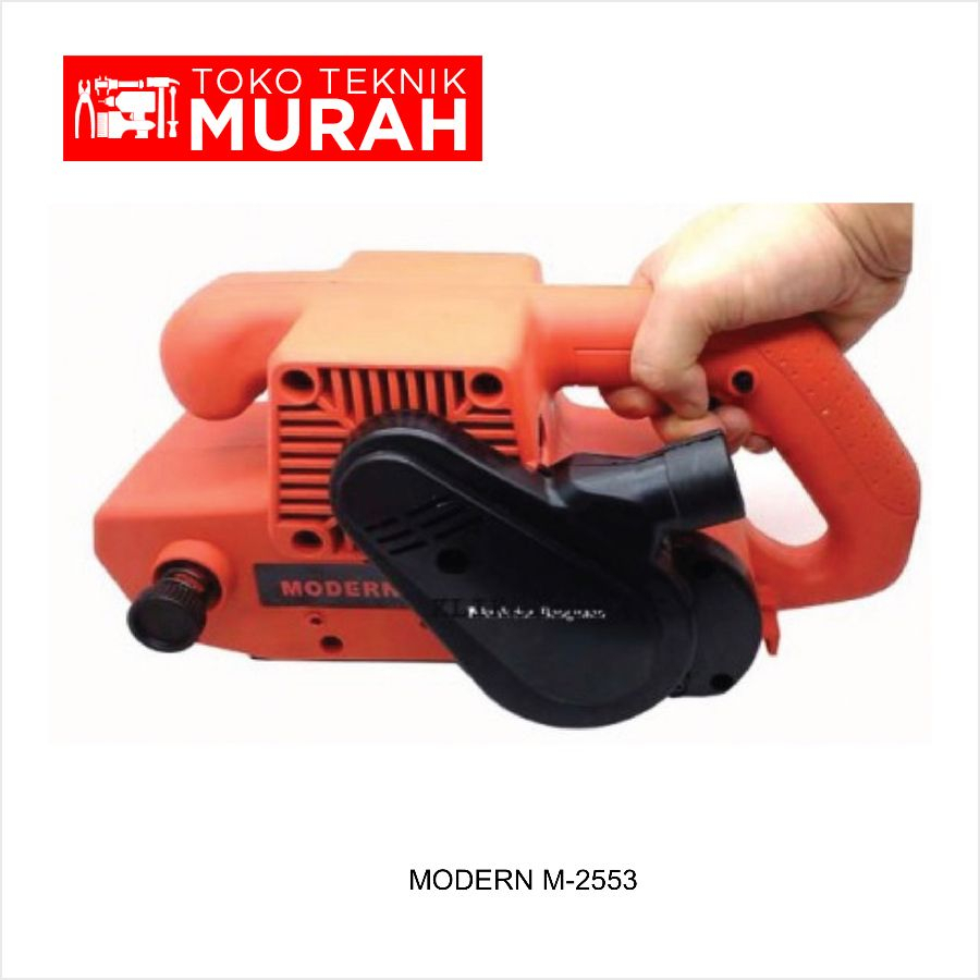 Modern M-2553 Mesin Amplas Tank M 2553 Belt Sander