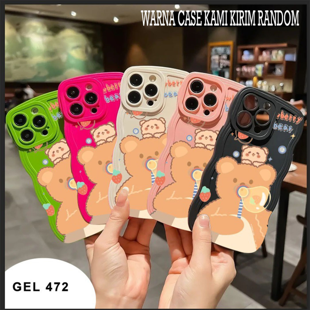 Case Gelombang Desain Infinix Hot 9 Play 10 Play 11 Play 12 Play