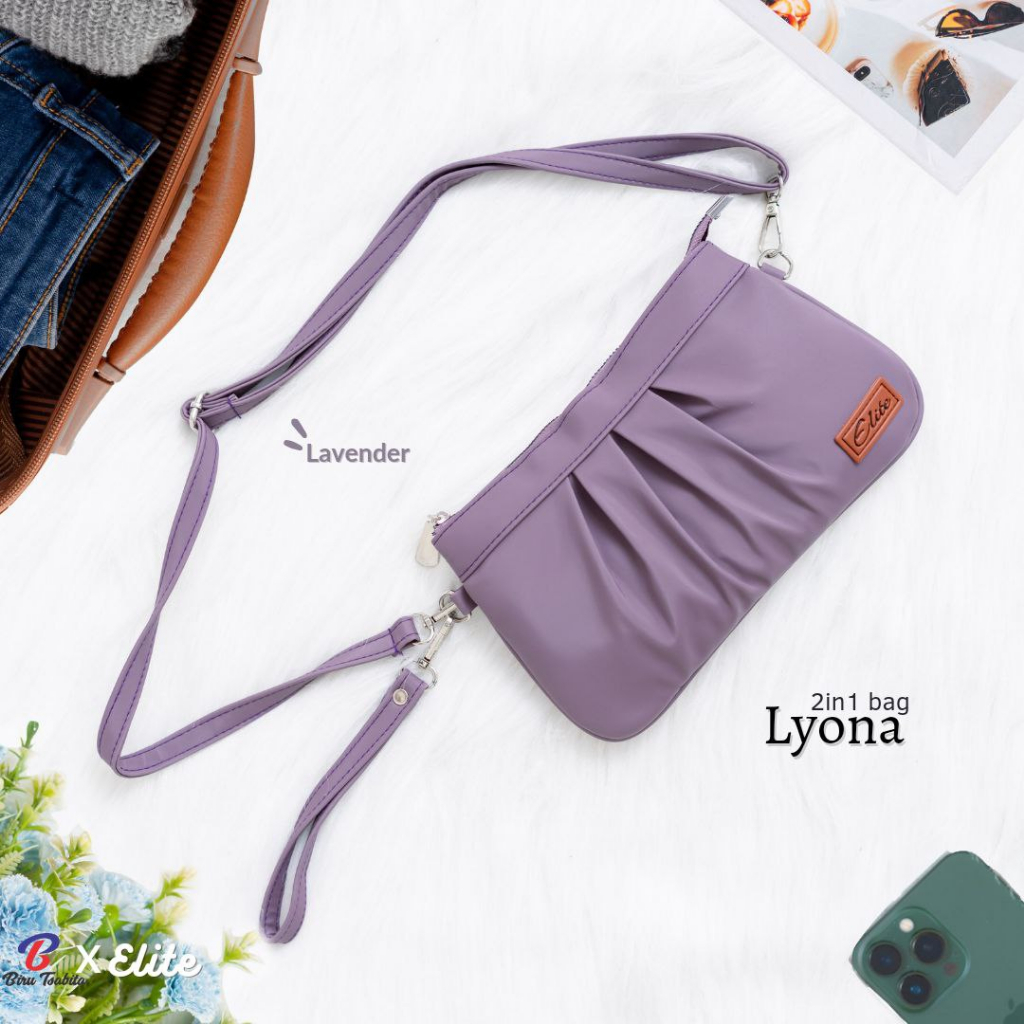TAS SELEMPANG LYONA by Biru Tsabita x Elite