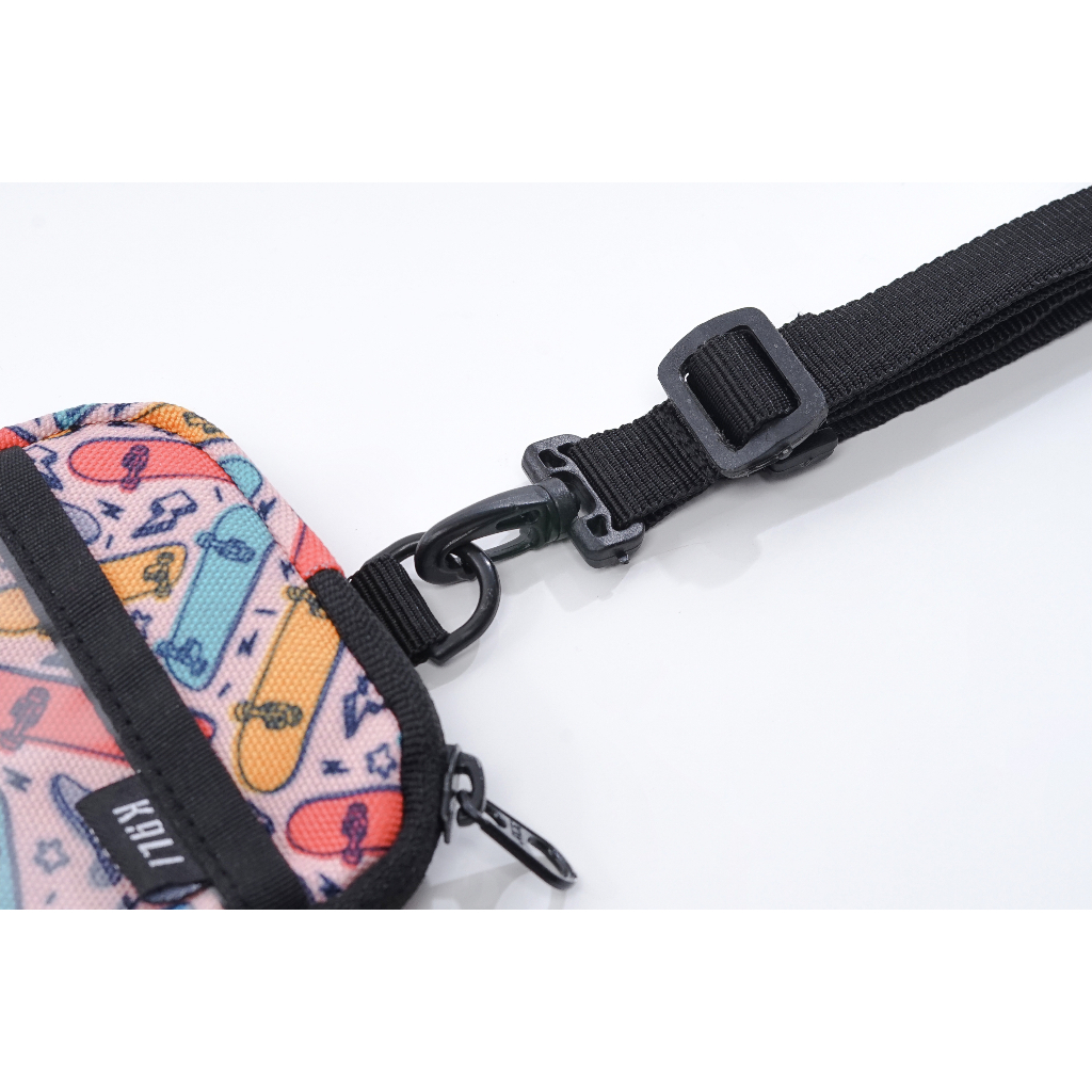 KALI - Gantungan Dompet Kalung ID Card Multifungsi Pria Wanita 3m reflector